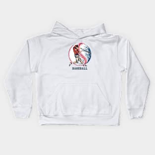 Baseball: Where legends are born and dreams come true. Kids Hoodie